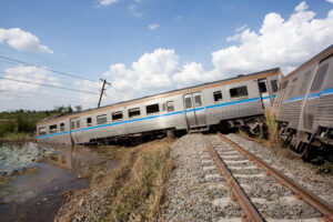 Experience Laywe for train accident