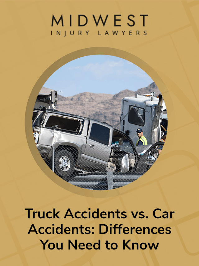 Difference between Truck Accidents vs. Car Accidents